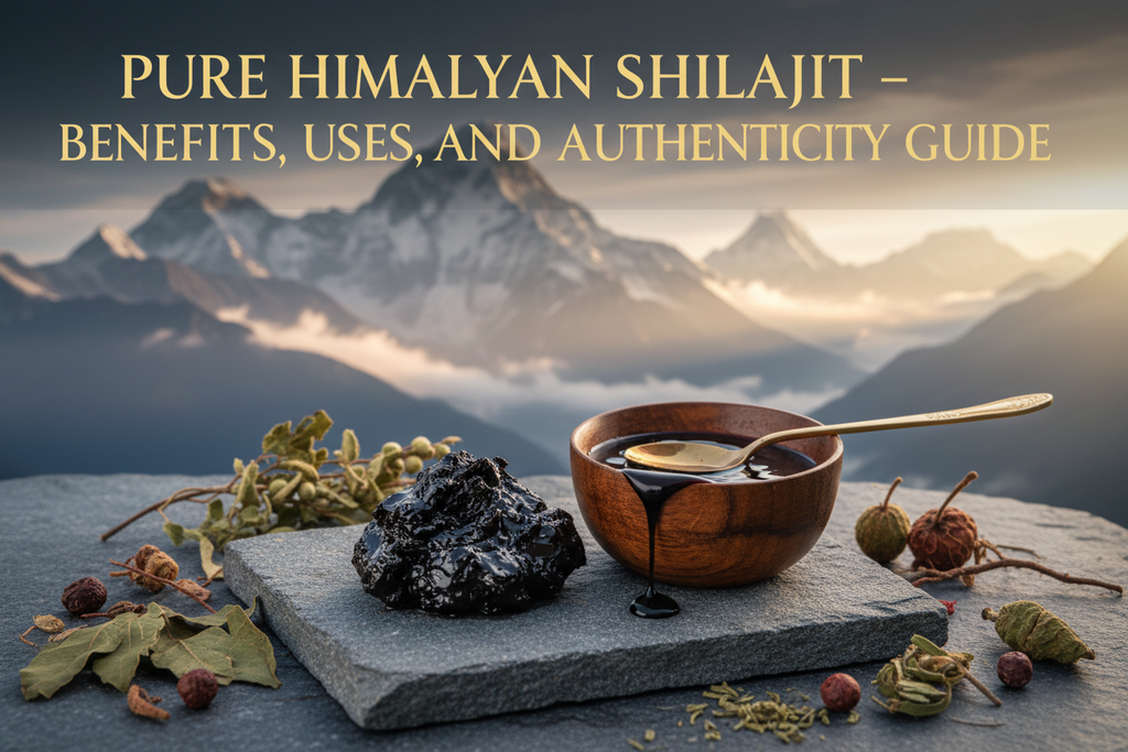 Pure Himalayan Shilajit – Benefits, Uses, and Authenticity Guide